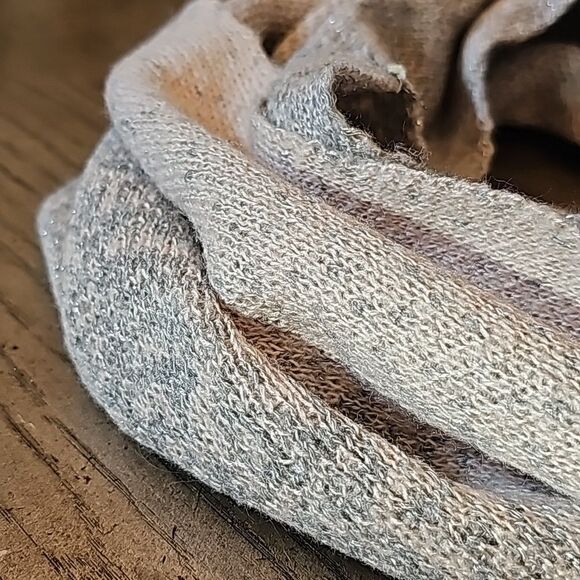 Light pink and Silver sparkly infinite scarf Calvin Klein - Picture 5 of 6